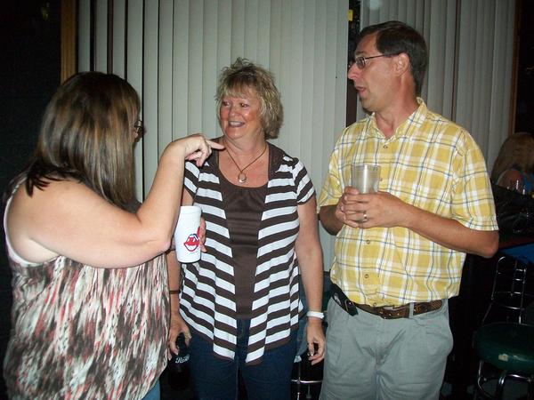 Cathy Skinner Bondurant, Diana Staubs Madonio, and Mike Madonio